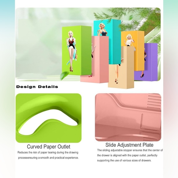 New in box. Skirt Tissue Box Holder,Girl's Long Skirt Tissue Box Holder in small - Picture 3 of 7